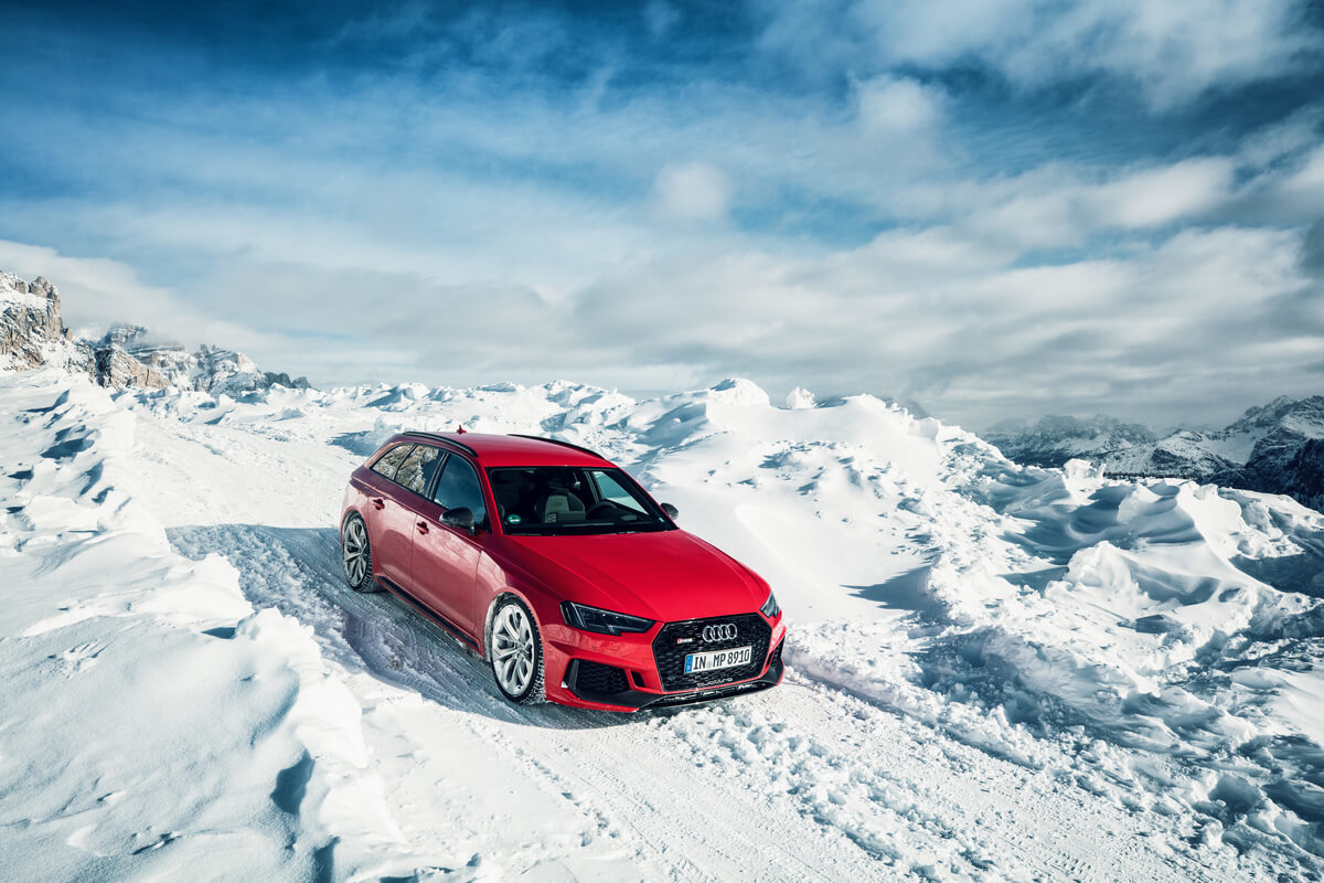 Audi rs5 Snow